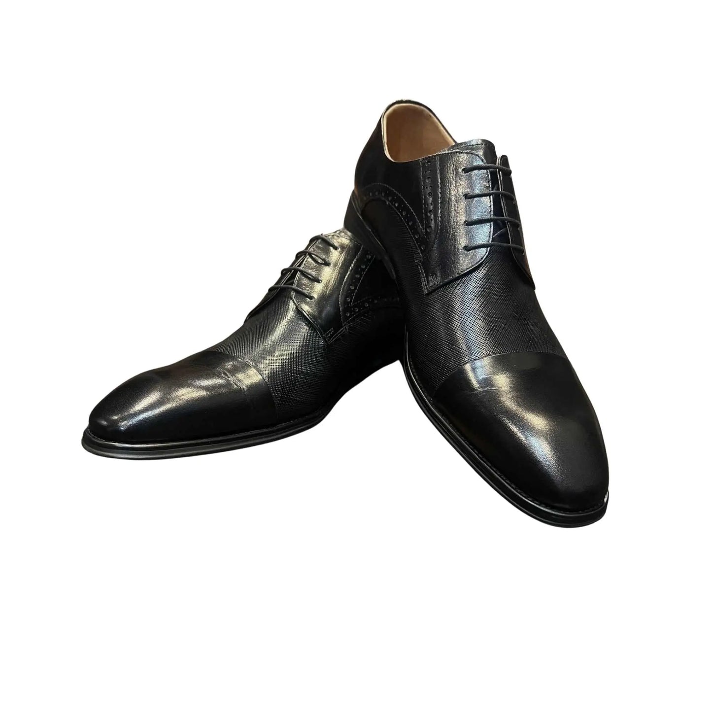Buy Woven Durham Oxford Shoe - Black | Oxford Shoess at Woven Durham