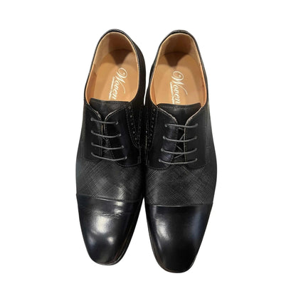 Buy Woven Durham Oxford Shoe - Black | Oxford Shoess at Woven Durham