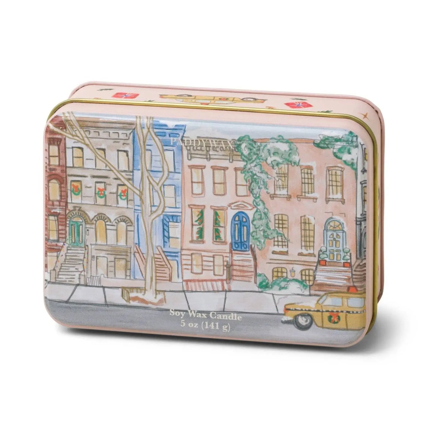 Buy Designworks Collective Paddywax Christmas Tin Brownstone - Tangerine & Clove | s at Woven Durham