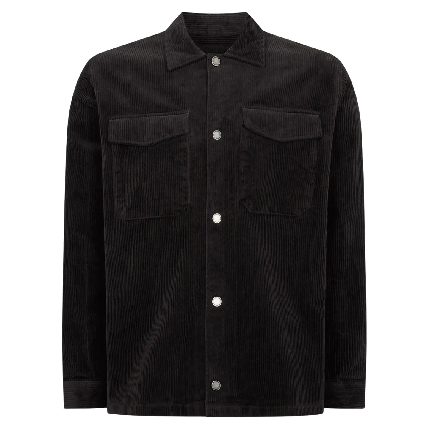 Buy Remus Uomo Paolo Cord Shacket - Charcoal | Overshirtss at Woven Durham