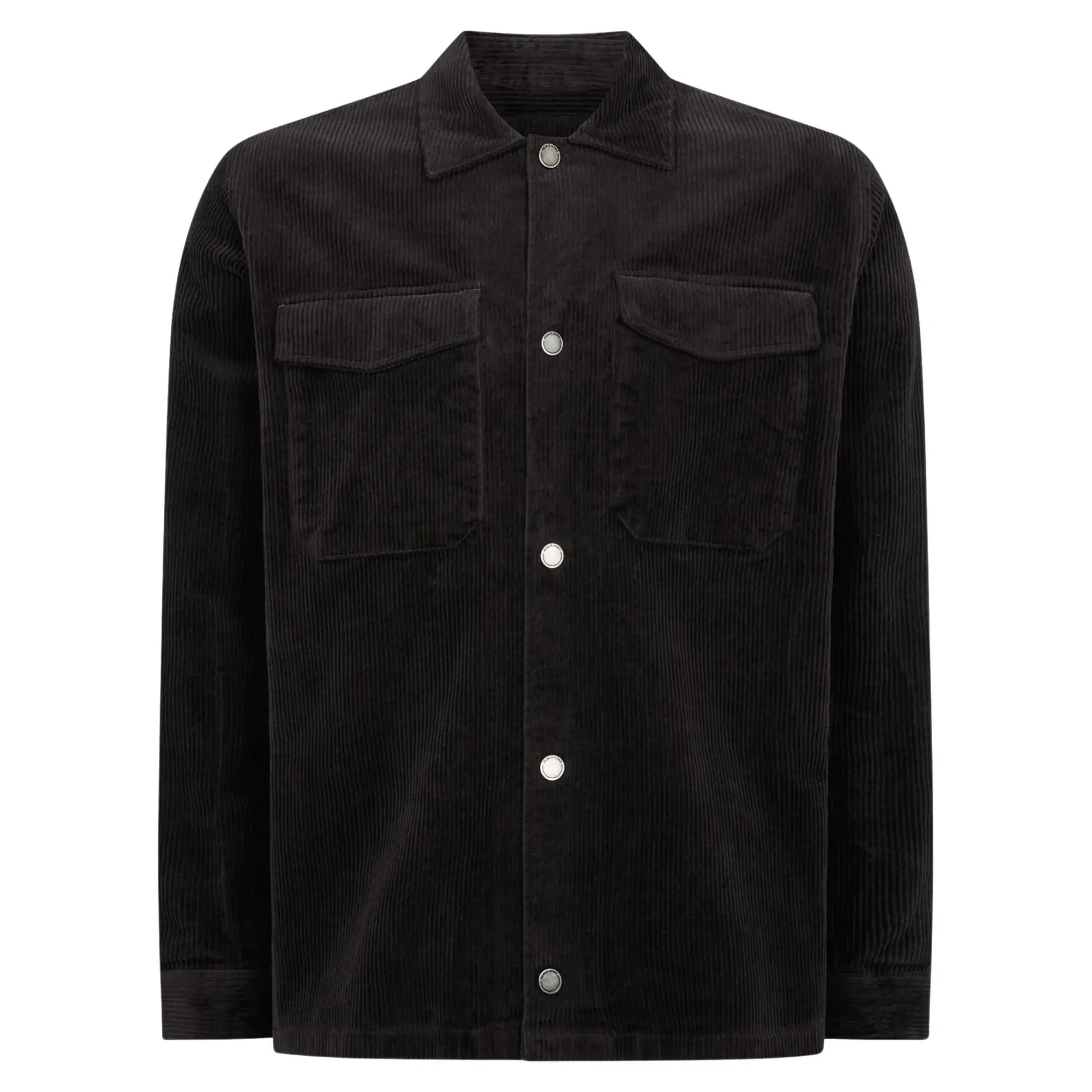 Buy Remus Uomo Paolo Cord Shacket - Charcoal | Overshirtss at Woven Durham