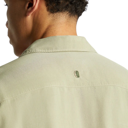 Buy Remus Uomo Paolo Tapered Short Sleeve Shirt - Green | Short-Sleeved Shirtss at Woven Durham
