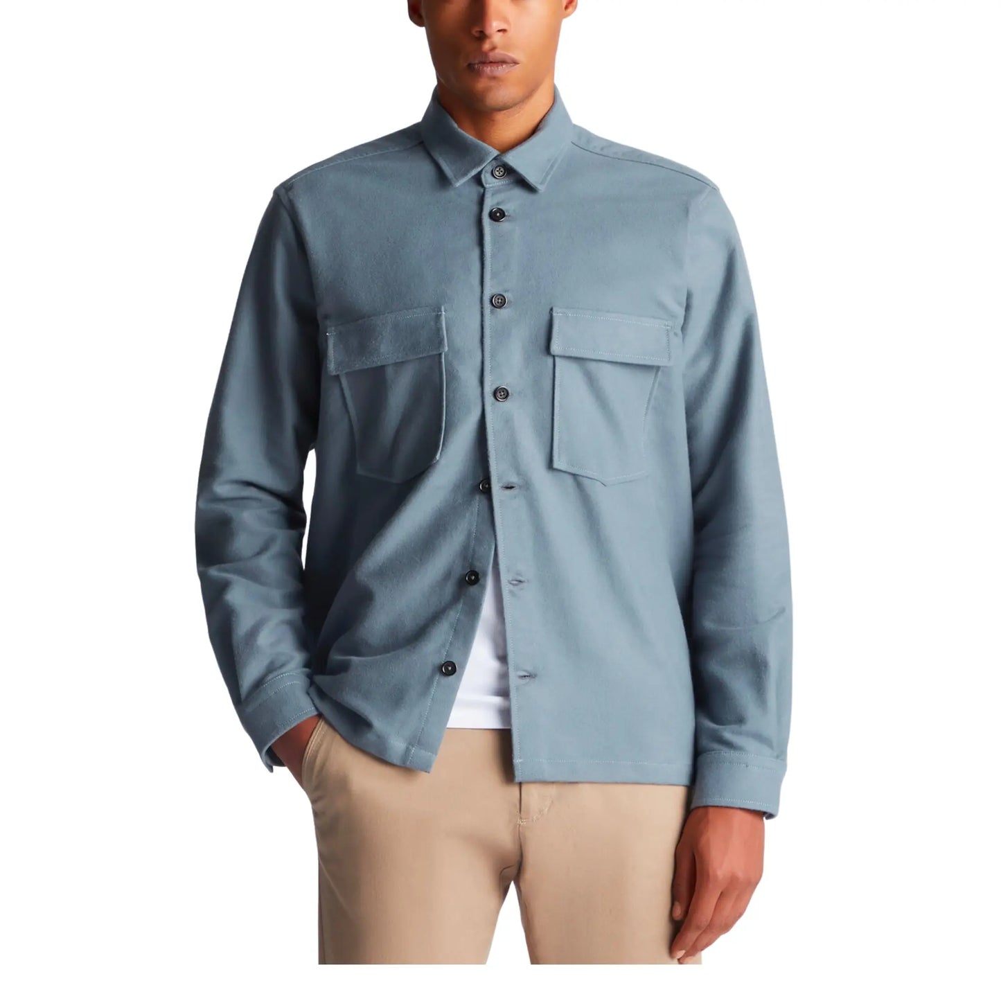 Buy Remus Uomo Parker Overshirt - Blue | Overshirtss at Woven Durham