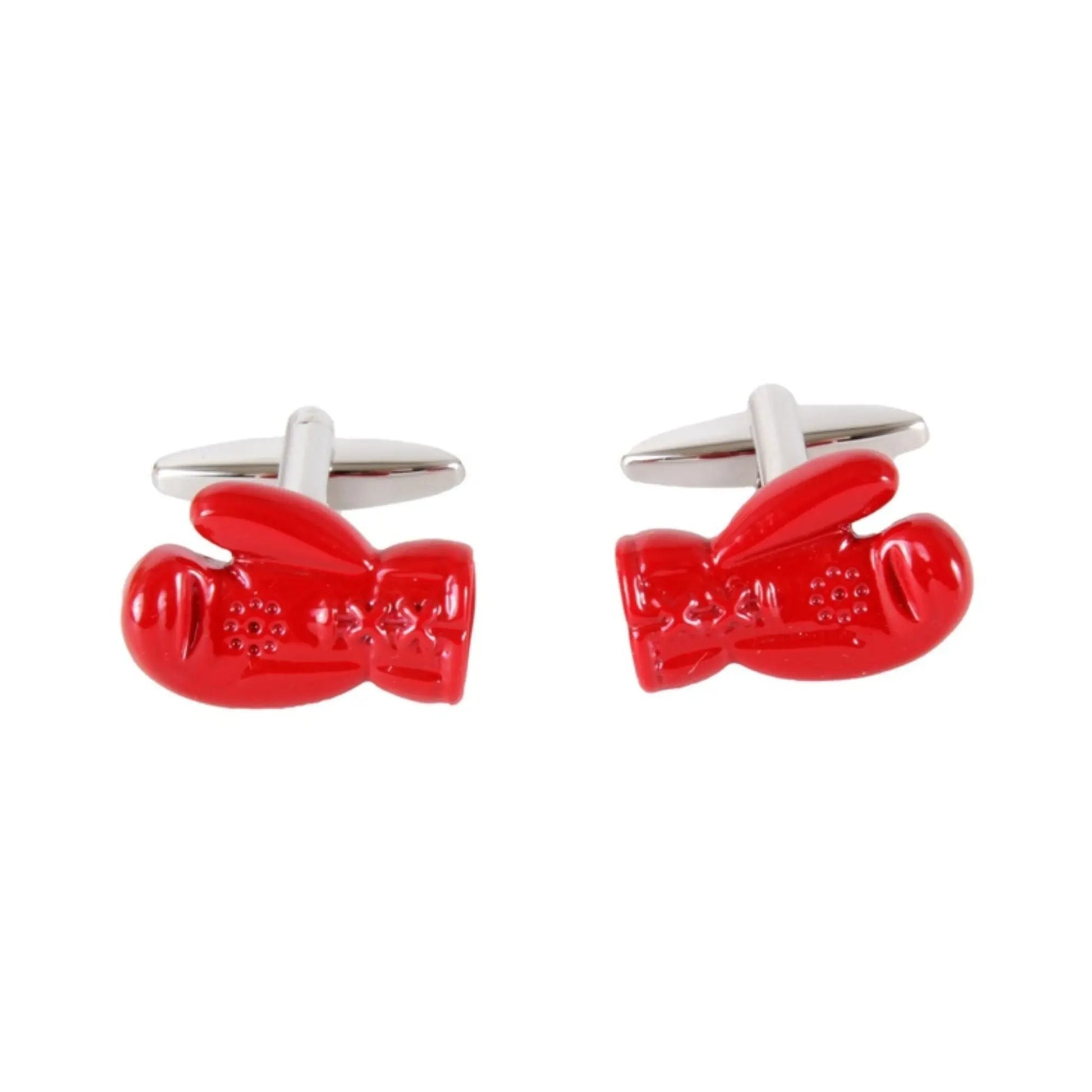 Buy Dalaco Red Boxing Glove Cufflinks | Cufflinkss at Woven Durham