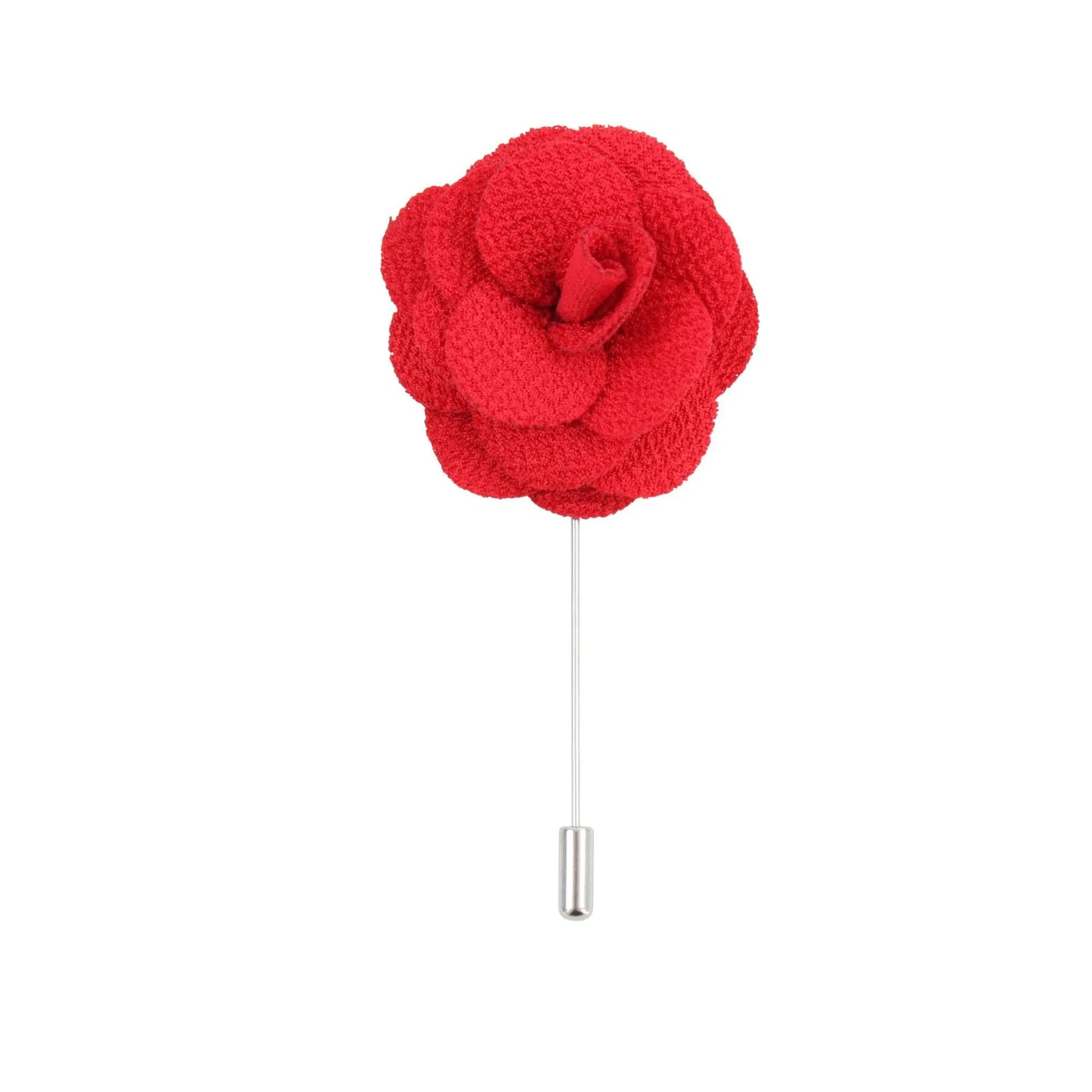 Buy Dalaco Red Flower Lapel Pin | Lapel Accessoriess at Woven Durham