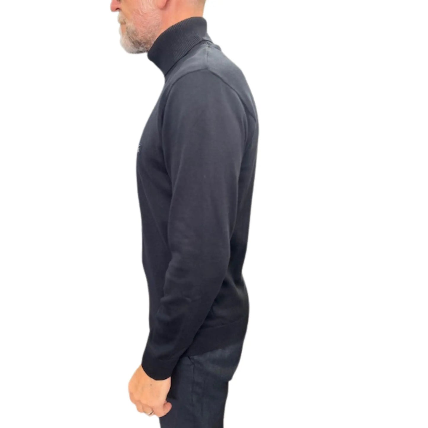 Buy Gabicci Vintage Ricardo Roll Neck Jumper -Navy | Roll-Neck Jumperss at Woven Durham