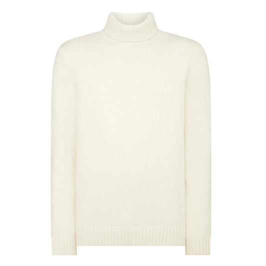 Buy Remus Uomo Roll-Neck Sweater - Cream | Roll-Neck Jumperss at Woven Durham