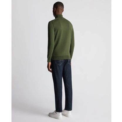 Buy Remus Uomo Roll-Neck Sweater - Green | Roll-Neck Jumperss at Woven Durham