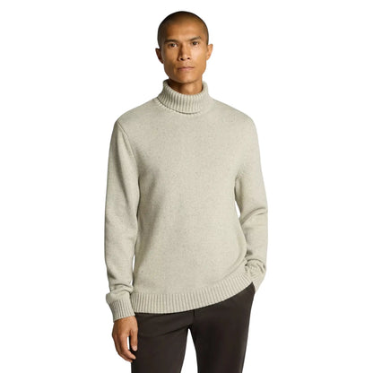 Buy Remus Uomo Roll-Neck Sweater - Light Grey | Crew-Neck Jumperss at Woven Durham