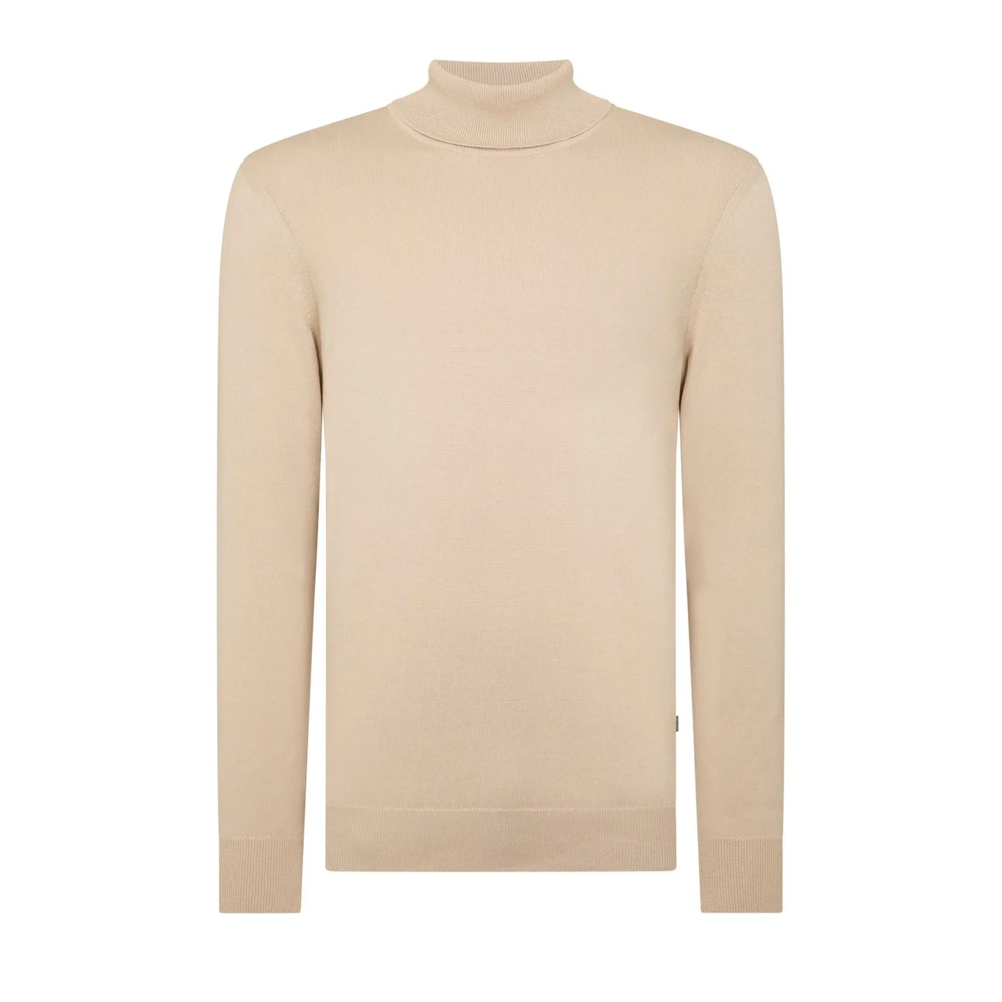 Buy Remus Uomo Roll-Neck Sweater - Stone | Roll-Neck Jumperss at Woven Durham