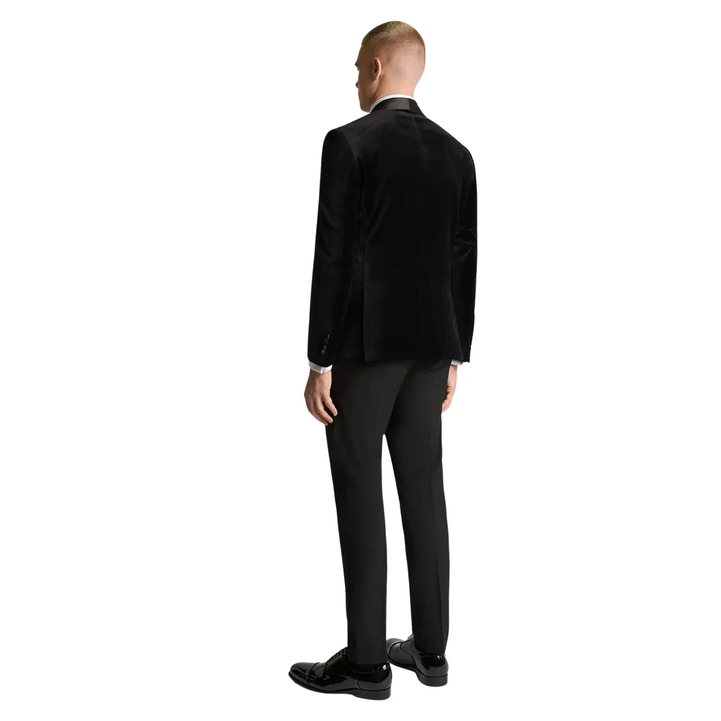 Buy Remus Uomo Romeo Shawl Collar Dinner Jacket - Black | Blazerss at Woven Durham