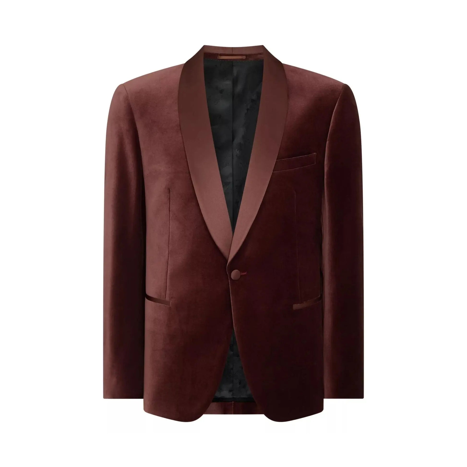 Buy Remus Uomo Romeo Shawl Collar Dinner Jacket - Burgundy | Blazerss at Woven Durham