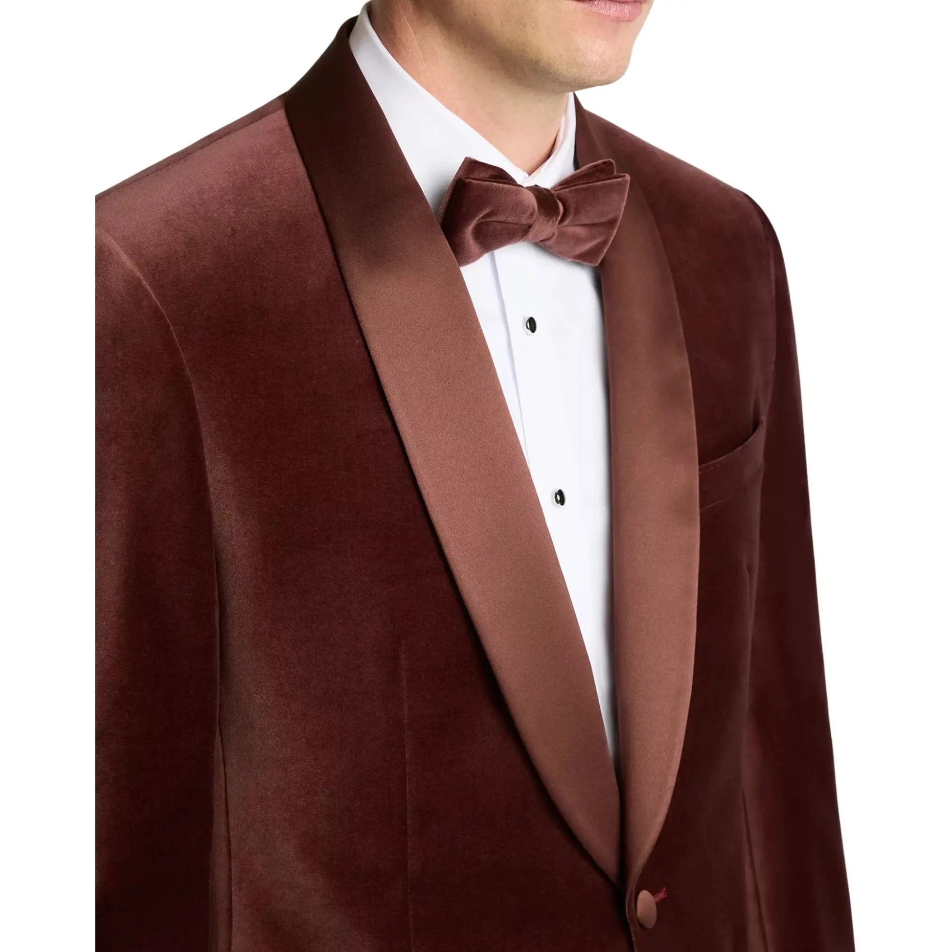 Buy Remus Uomo Romeo Shawl Collar Dinner Jacket - Burgundy | Blazerss at Woven Durham