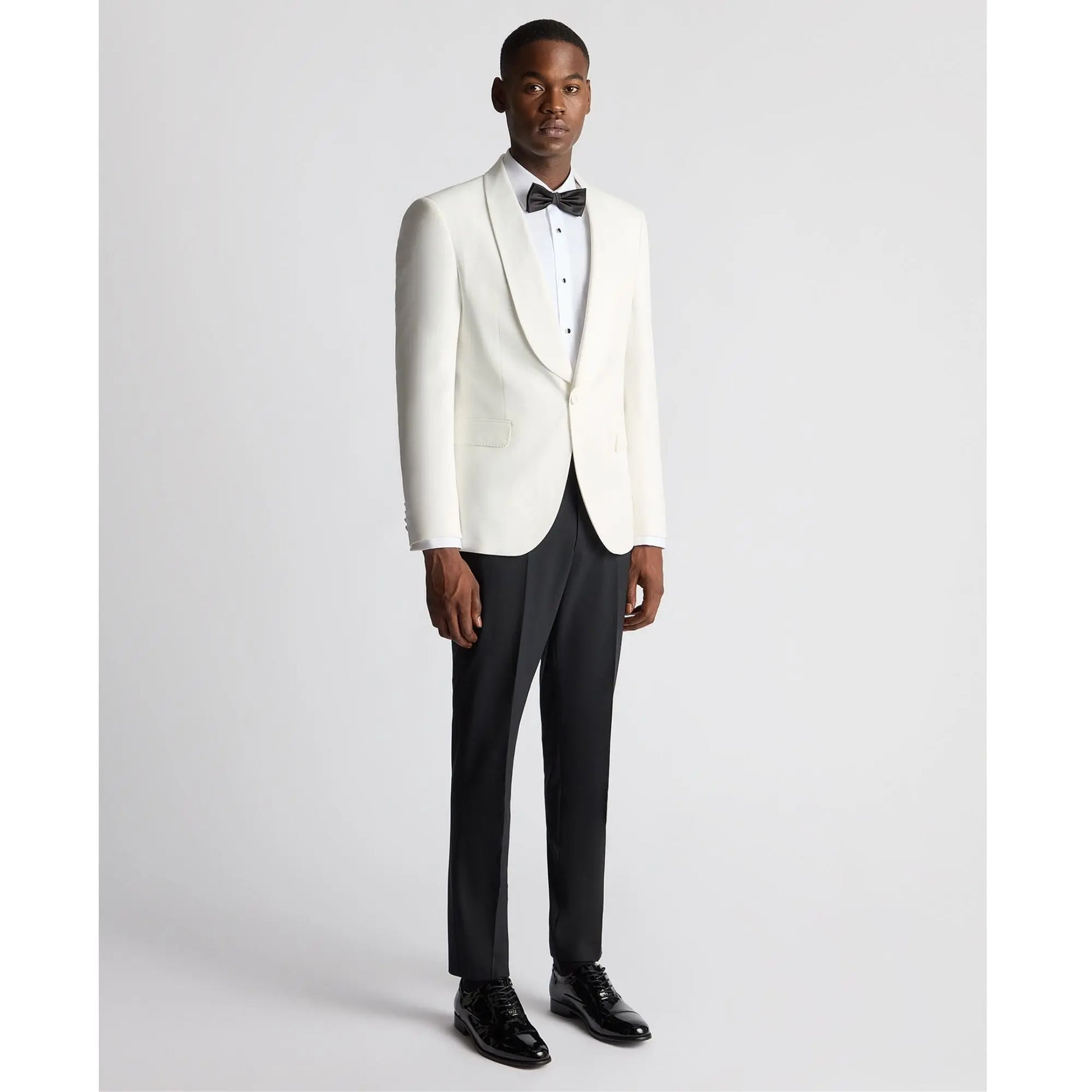 Buy Remus Uomo Romero Tuxedo Jacket - White | Blazerss at Woven Durham