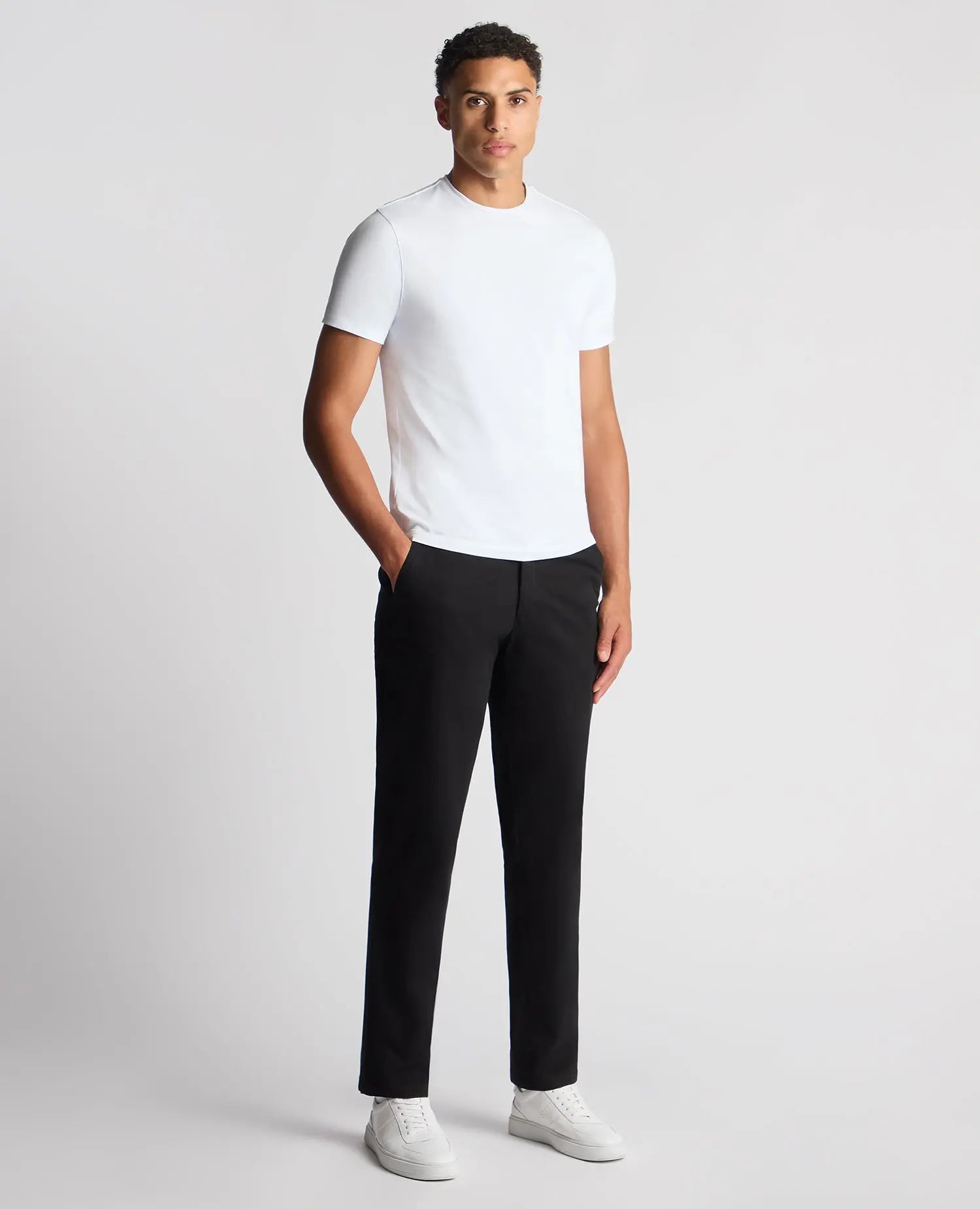 Buy Remus Uomo Ronan Chino - Black | Chinoss at Woven Durham