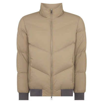 Buy Remus Uomo Ryker Taupe Padded Coat | Coatss at Woven Durham