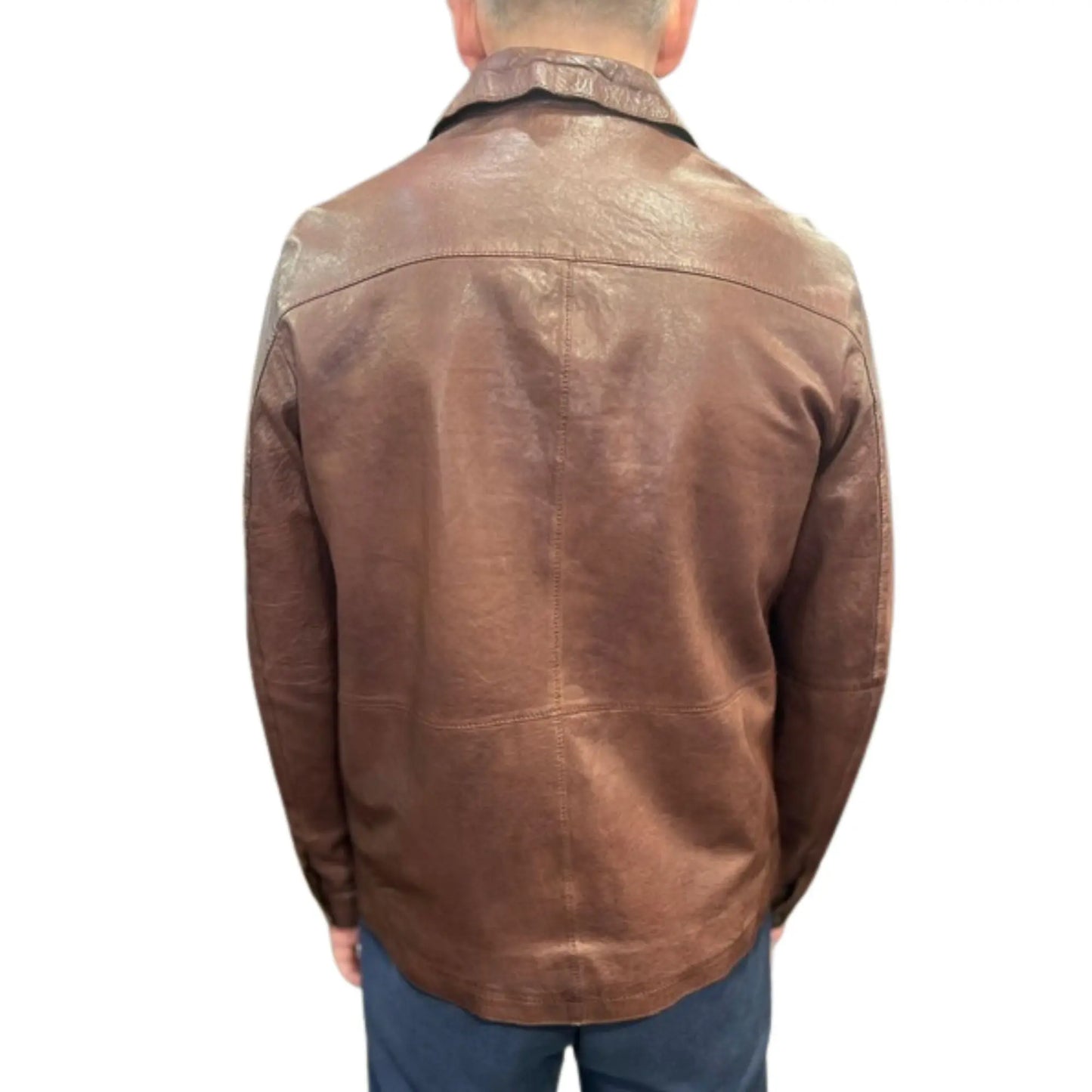 Buy Gabicci Vintage Sam Leather Jacket - Tan | Leather Jackets at Woven Durham