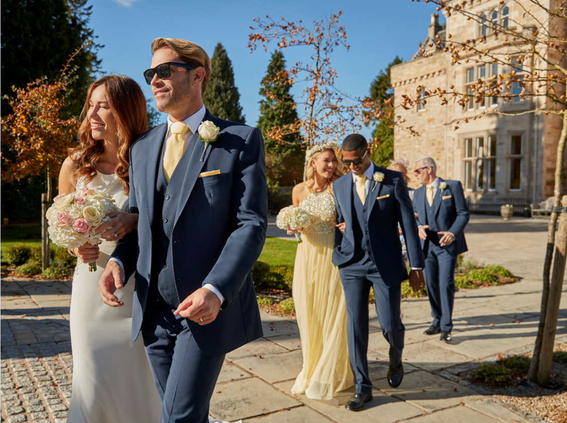AwardWinning Tailored Wedding Suit Hire Durham UK Woven Durham