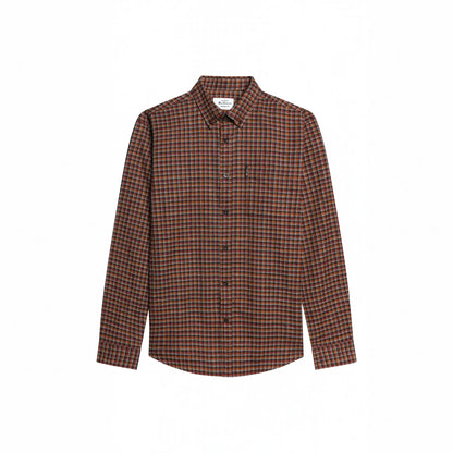 Buy Ben Sherman Sienna Long Sleeve Abstract Check Shirt | Overshirtss at Woven Durham