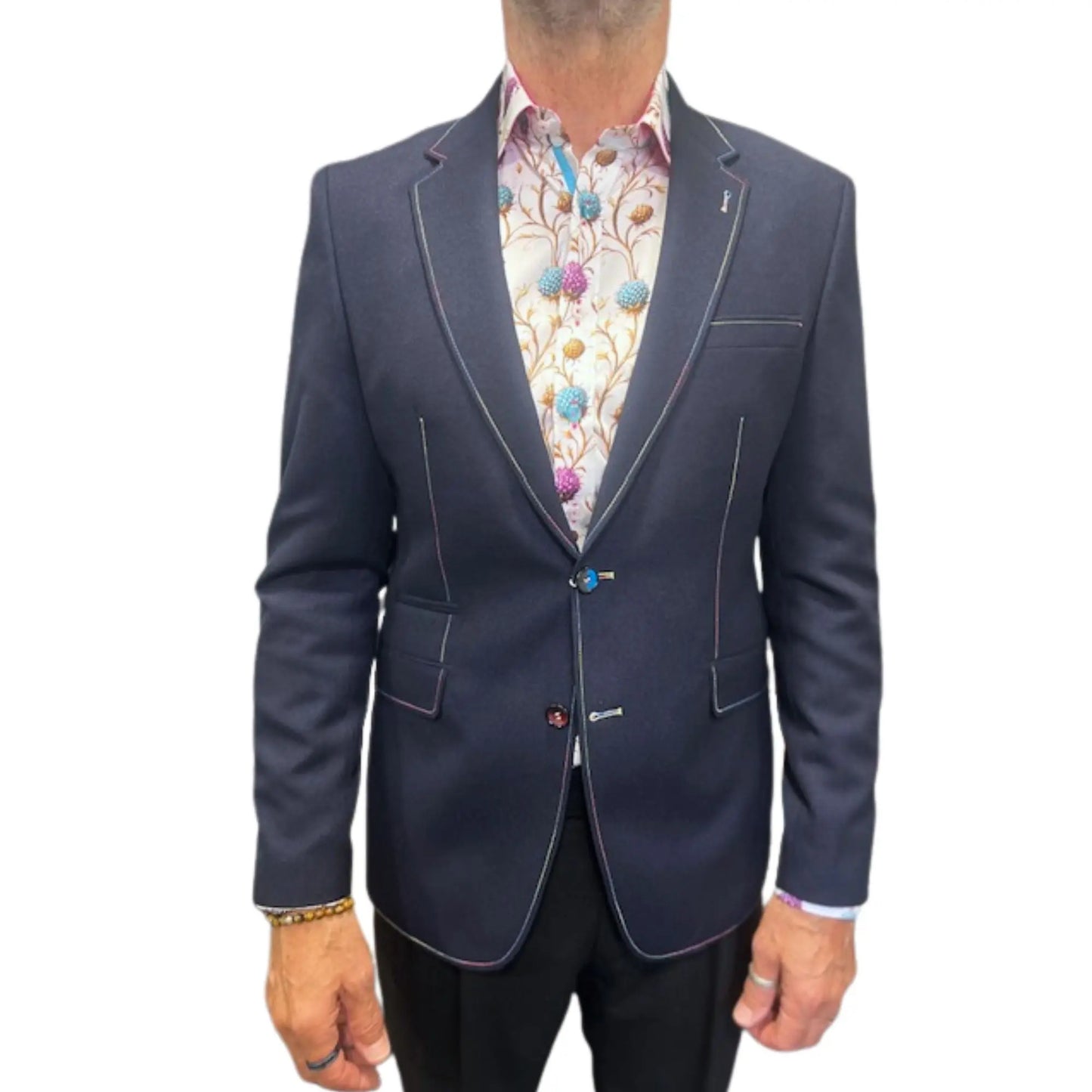 Buy Claudio Lugli Signature Blazer - Navy | Blazerss at Woven Durham