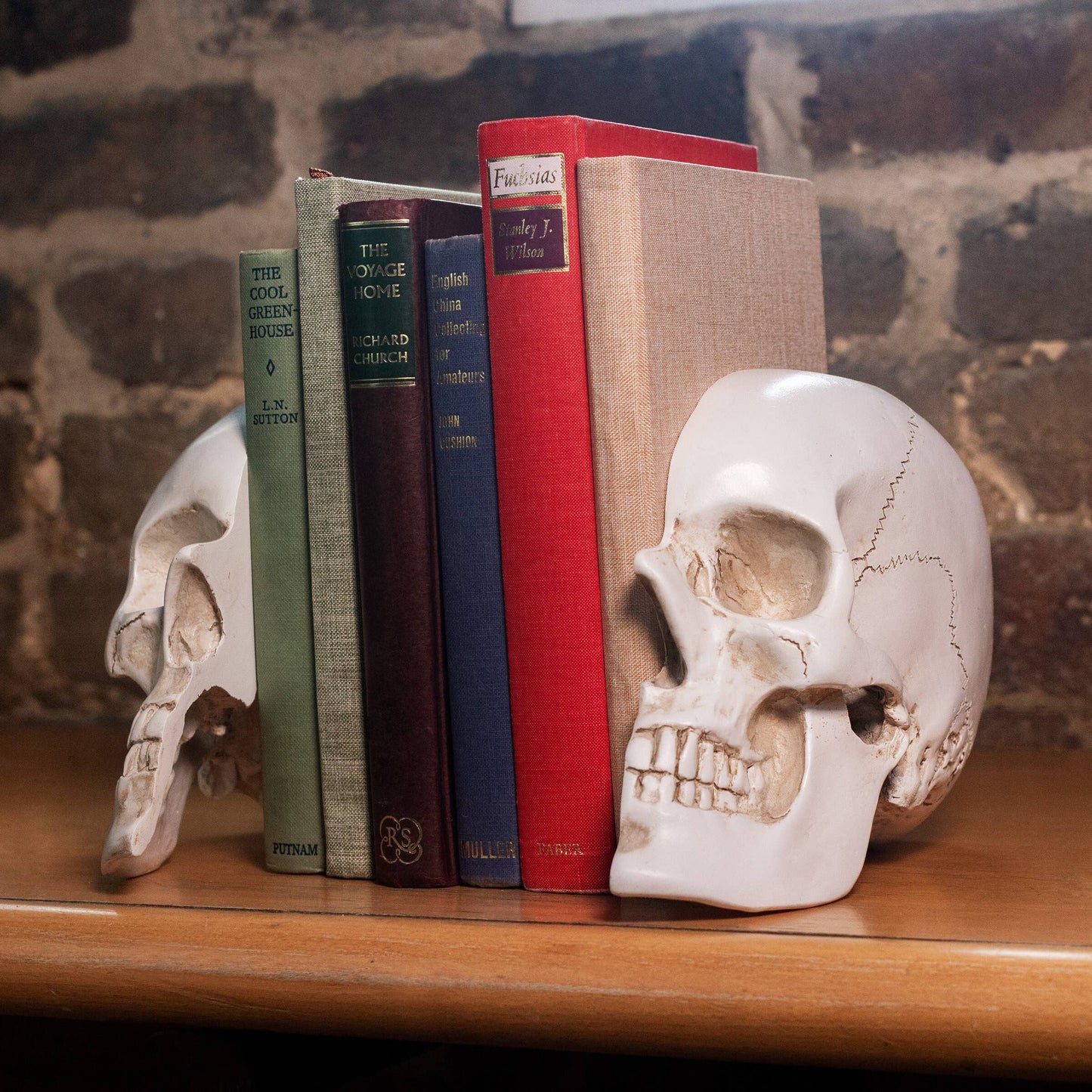 Buy SUCK UK Skull Bookends | s at Woven Durham