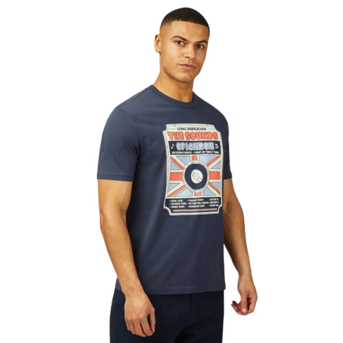 Sounds of London Navy T-Shirt