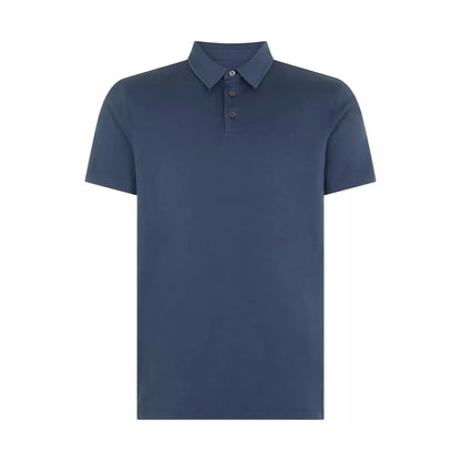 Buy Remus Uomo Stretch Polo Shirt - Navy | Short-Sleeved Polo Shirtss at Woven Durham