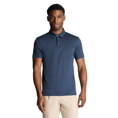Buy Remus Uomo Stretch Polo Shirt - Navy | Short-Sleeved Polo Shirtss at Woven Durham
