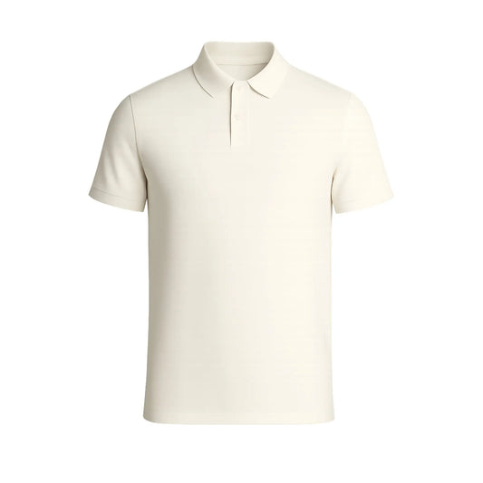 Buy Remus Uomo Stretch Polo Shirt - White | Short-Sleeved Polo Shirtss at Woven Durham