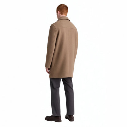 Buy Remus Uomo Taupe Carlsen Tailored Coat | Coatss at Woven Durham