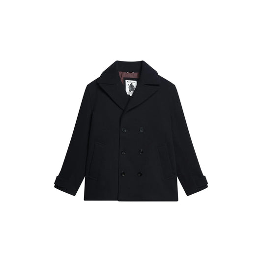 Buy Ben Sherman Textured Navy Peacoat | Harrington Jacketss at Woven Durham