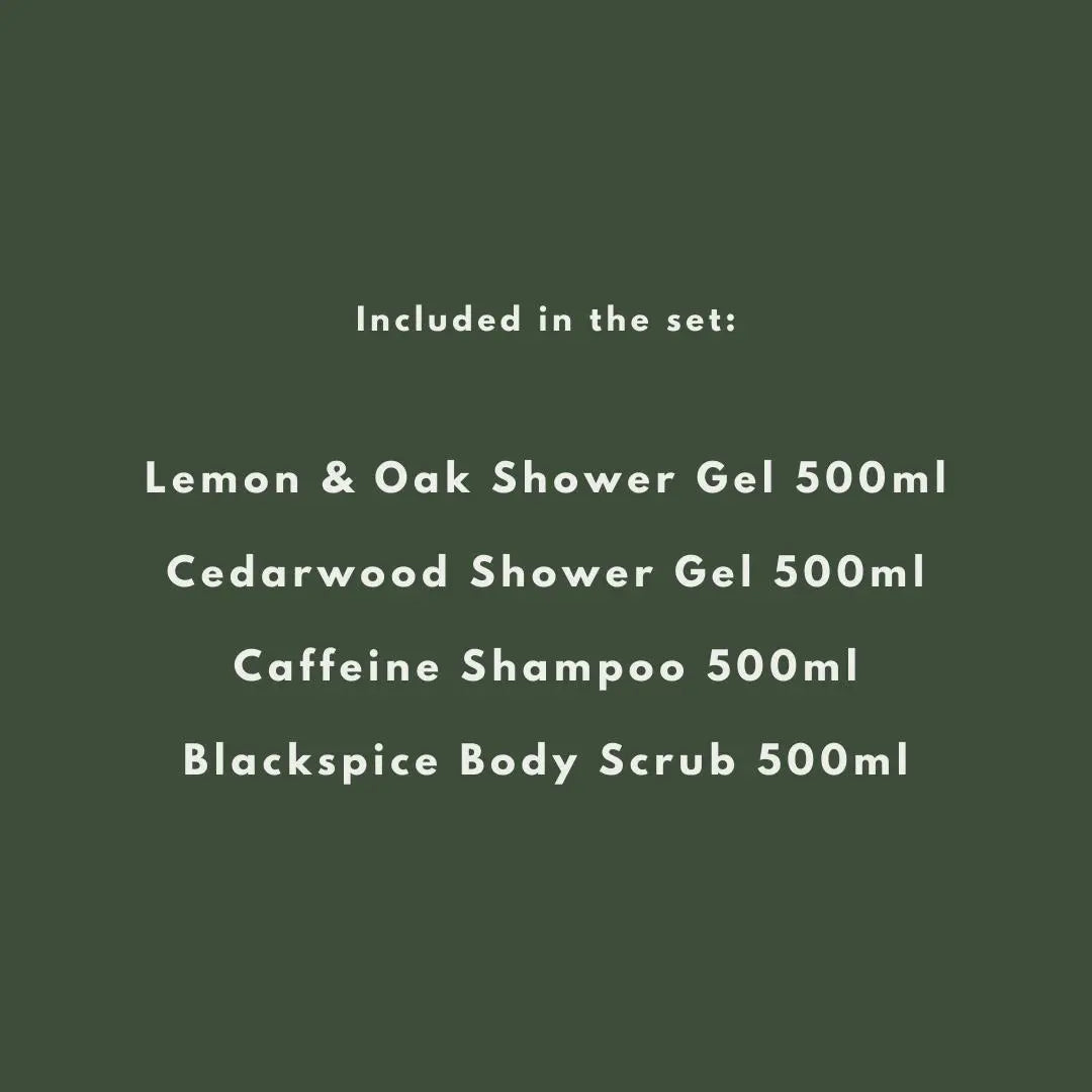 Buy ManCave The Complete Shower Gift Set | s at Woven Durham