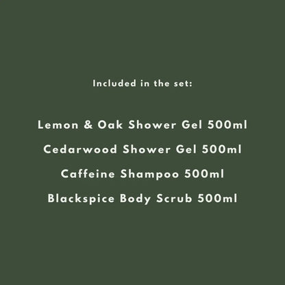 Buy ManCave The Complete Shower Gift Set | s at Woven Durham
