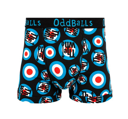 Buy OddBalls The Who - Mens Cotton Boxer Shorts | s at Woven Durham