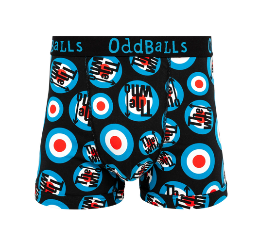 Buy OddBalls The Who - Mens Cotton Boxer Shorts | s at Woven Durham