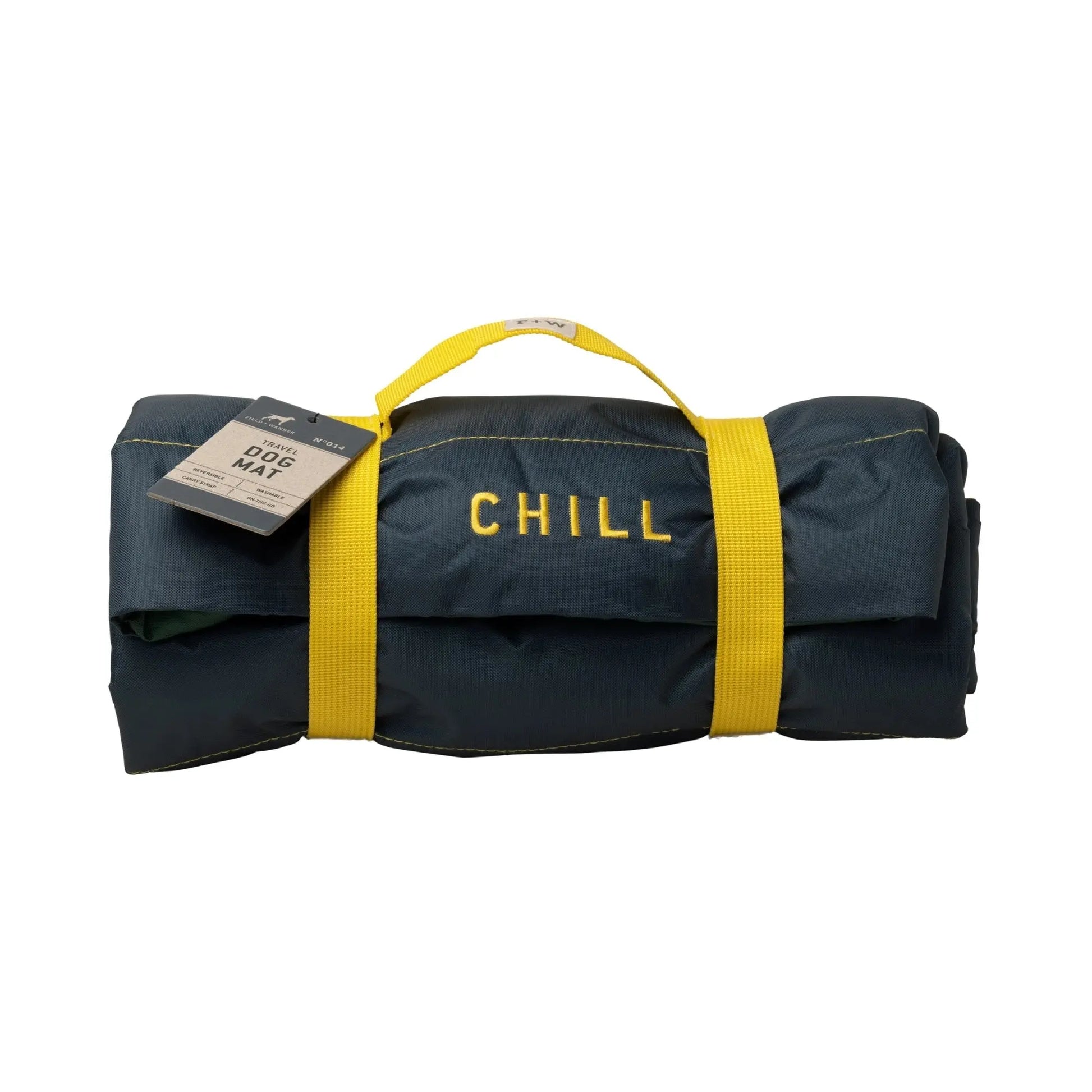 Buy Field + Wander Travel Dog Mat - Blue/Green | Dog Mats at Woven Durham