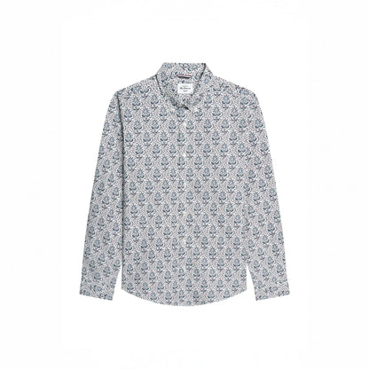 Buy Ben Sherman White Floral Print Long Sleeve Shirt | Long-Sleeved Shirtss at Woven Durham