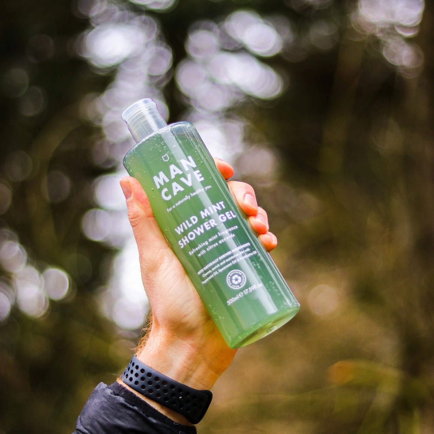 Buy ManCave Wild Mint Shower Gel 500ml, Gifts for Him, Mens Shower Gel | s at Woven Durham