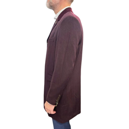 Buy Gabicci Vintage Winston Coat - Mulberry | Coatss at Woven Durham
