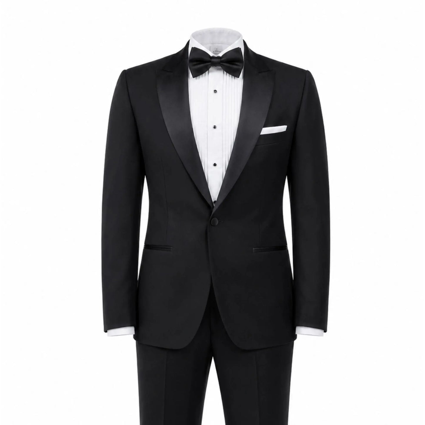 Buy Woven Durham Woven Black 2-Piece Tuxedo | Suitss at Woven Durham