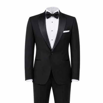 Buy Woven Durham Woven Black 2-Piece Tuxedo | Suitss at Woven Durham