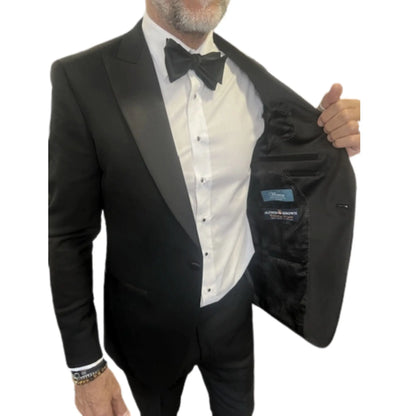 Buy Woven Durham Woven Black 2-Piece Tuxedo | Suitss at Woven Durham