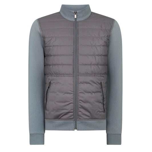 Buy Remus Uomo Zip-Thru Jacket - Grey | Bomber Jacketss at Woven Durham