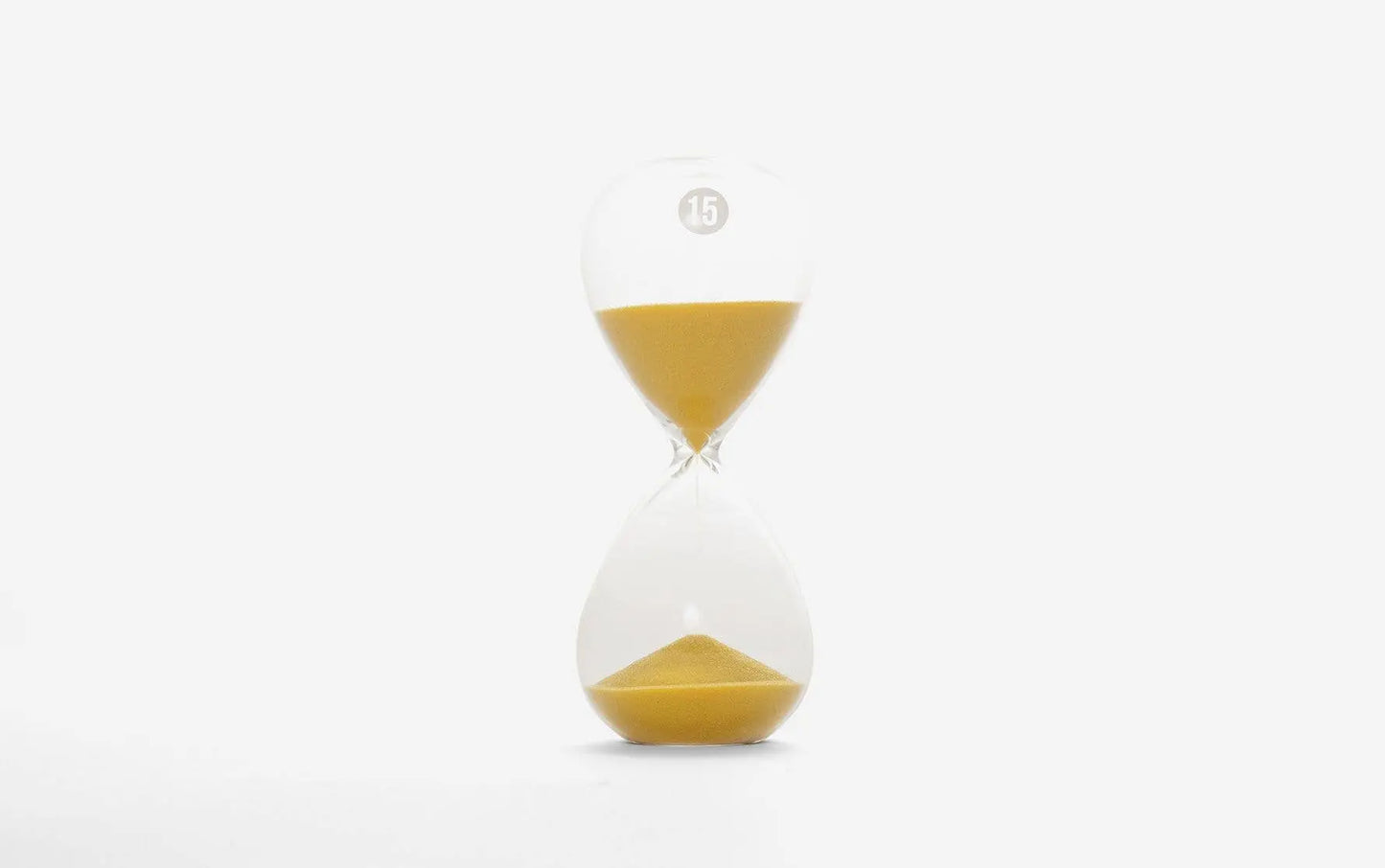 15 Minute Glass Timer School Of Life