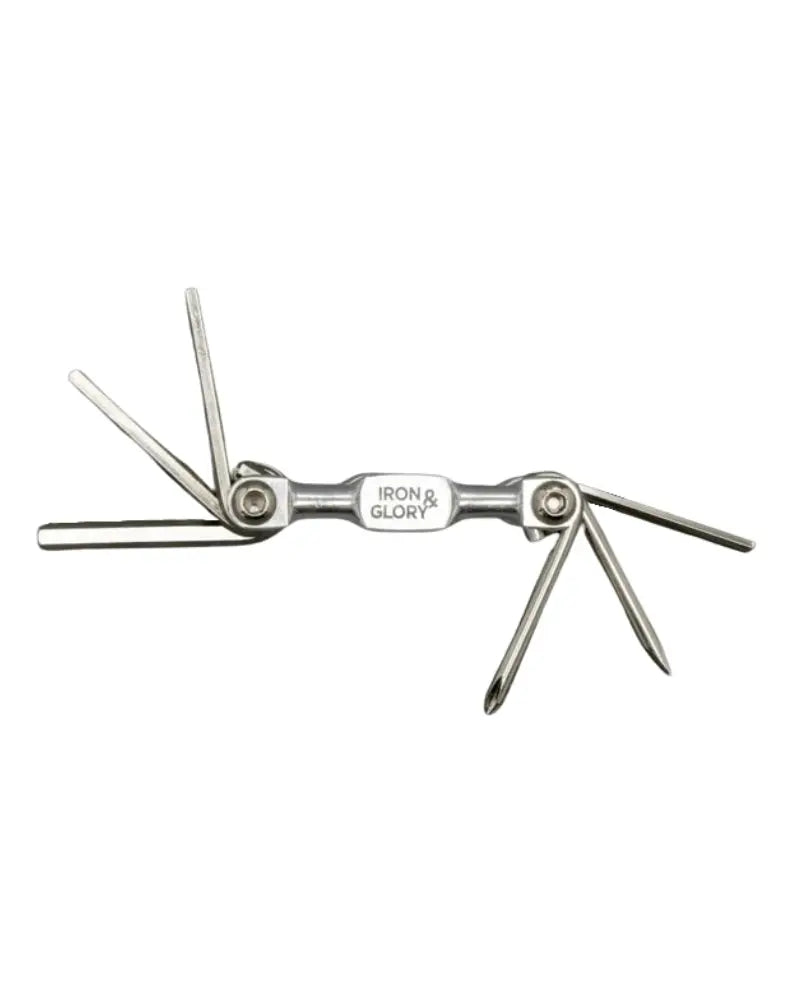 Buy Iron & Glory 7-In-1 Bicycle Multi-Tool - Silver | Bicycle Accessoriess at Woven Durham