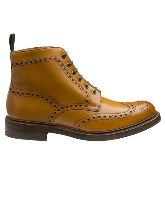 Buy Loake Bedale Lace Up Boot - Tan | Chelsea Bootss at Woven Durham