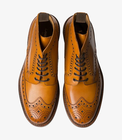 Loake Bedale Tan Boot From Woven Durham