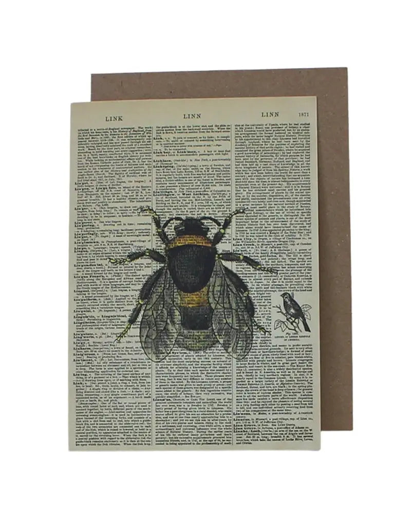Buy WeAct Company Bee Dictionary Greetings Card | Greetings Cardss at Woven Durham