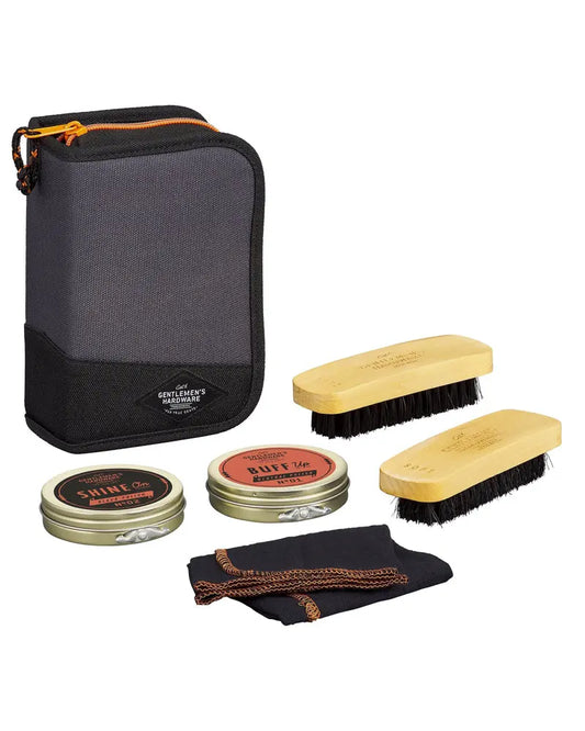 Buy Gentlemen's Hardware Buff Up Shoe Shine Kit | Shoe Care & Toolss at Woven Durham