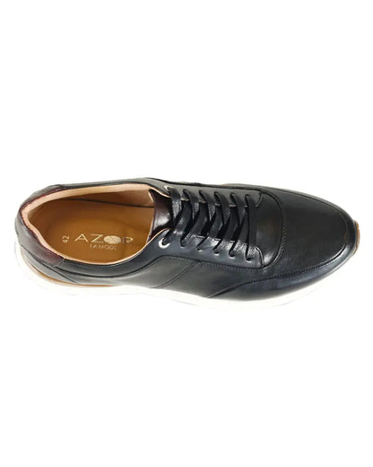 Buy Azor Calabria Black Trainer | Trainerss at Woven Durham
